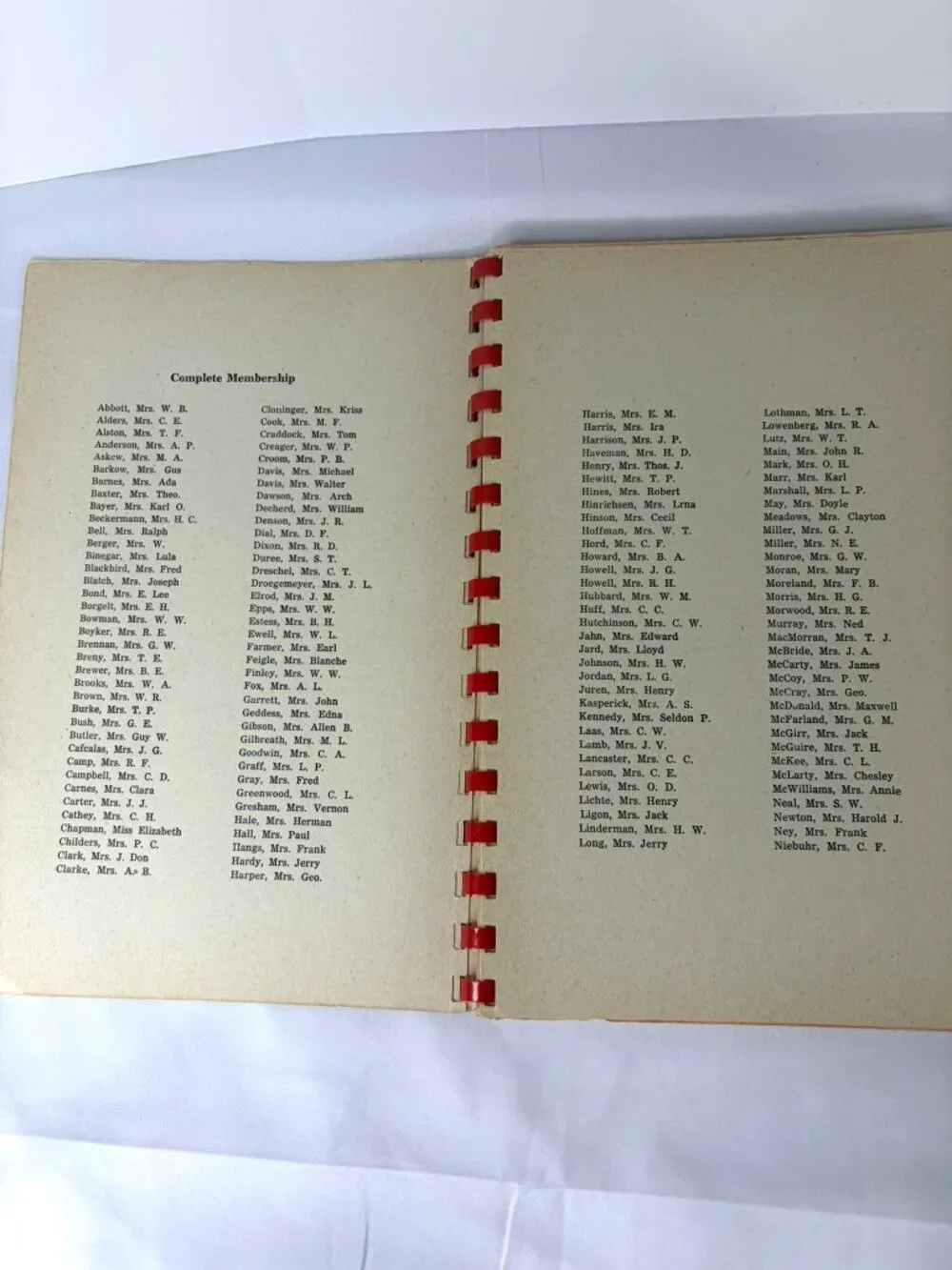 Vintage MCM Kitchen Klassics Cookbook West University Methodist Church Texas